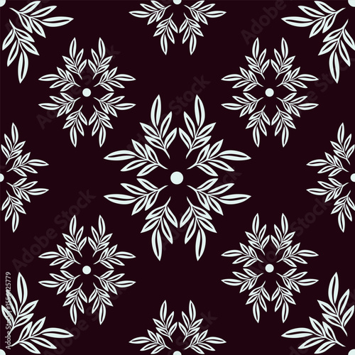 vintage floral seamless pattern. Rich with nostalgia and classic elegance, this pattern evokes the charm of a bygone era for print and textile