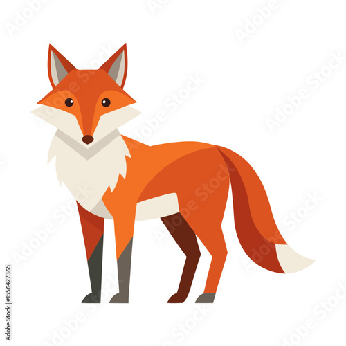 red fox cartoon