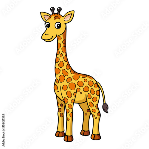 giraffe vector illustration