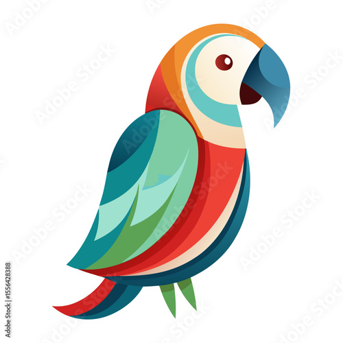 parrot on a branch