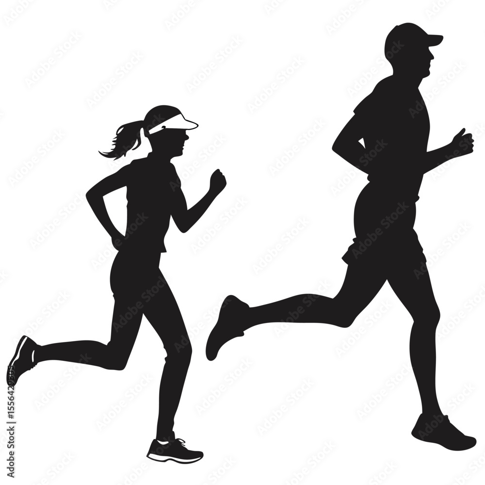 black-silhouette-vector-of-running-people--white-b