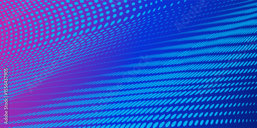 Abstract digital wavy 3D particle technology background design. Futuristic moving dot particles. modern eps 10.
