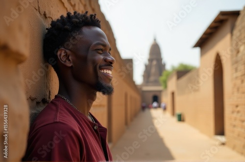 A person standing in front of a brick wall, possibly representing confinement or limitations..New Year 2026.