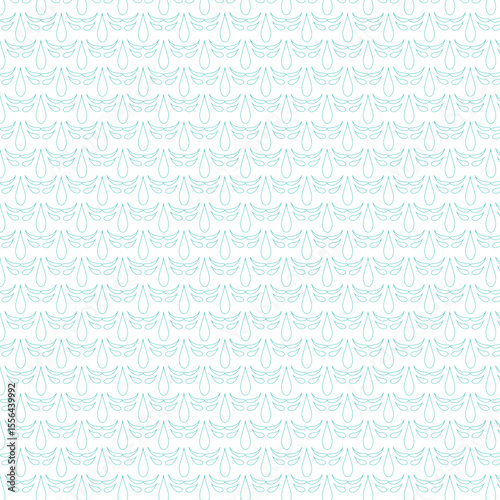 Seamless water drop Line Pattern Background Design
