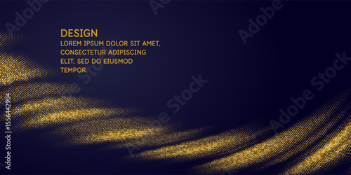 Beautiful abstract background with colorful particles background. An effective template for placing text and information. Graphic elements for design. Background for creative work.