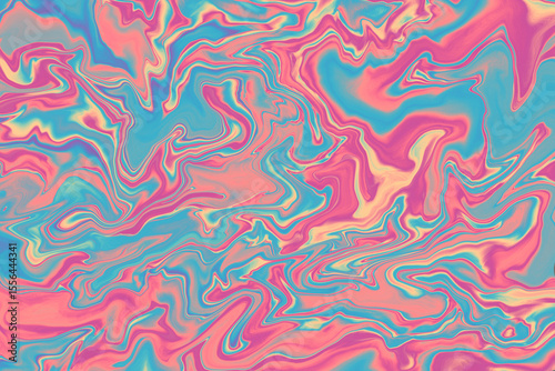 Abstract grainy noise texture background. Pastel styles color gradient smooth design. Vintage aesthetic pastel color template. Iridescent holographic art.