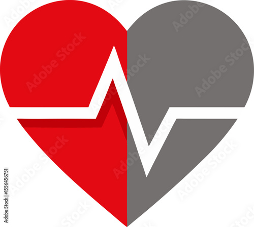 Cardio Fitness Heart Rate Monitor Vector Icon