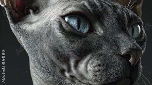 sphinx cat close up
