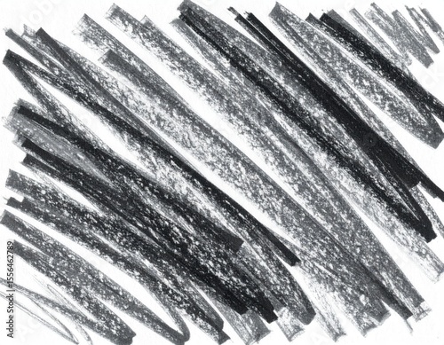 Abstract grayscale brushstrokes