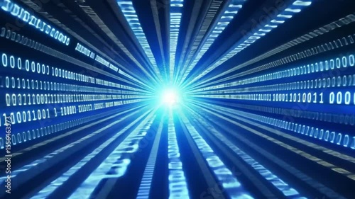 Digital Tunnel: A Journey into the Binary World