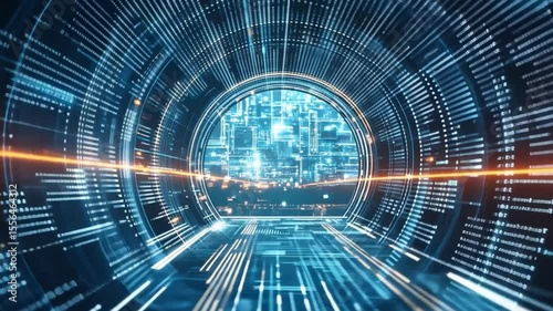 Digital Tunnel: Journey into the Cyberspace