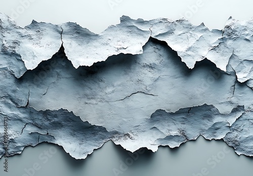 Torn Paper Mockup Abstract Texture Background Design