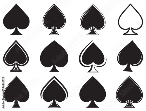 ACE OF SPADE SILHOUETTE