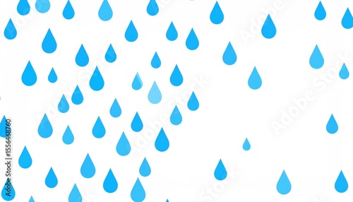 Abstract rain drops pattern