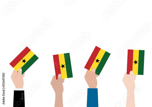 Election in Ghana. Election Concept. Vector Illustration.