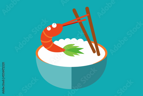 chinese food and chopsticks