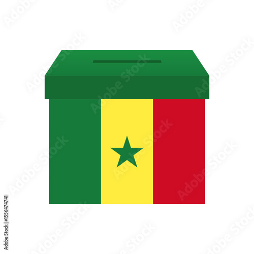 Election in Senegal. Election Concept. Vector Illustration.
