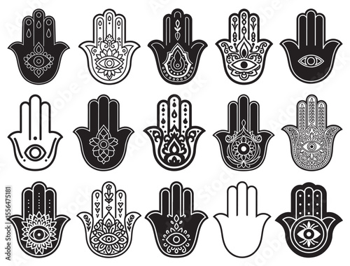 HAMSA SILHOUETTE