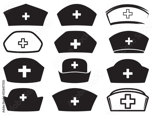 NURSE HAT SILHOUETTE
