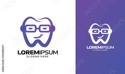 Mrs tooth dental clinic logo Art & Illustration