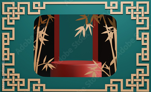 Chinese-style product demonstration platform