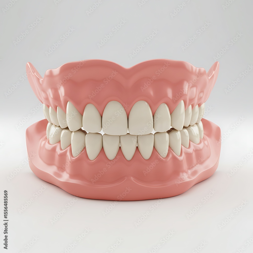 Obraz premium 3d design of a human denture