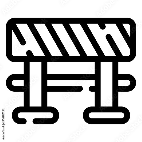 road block icon