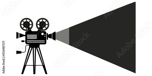 Vintage Movie Projector A Timeless Symbol of Cinema and Filmmaking