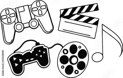 Game and Entertainment Icons