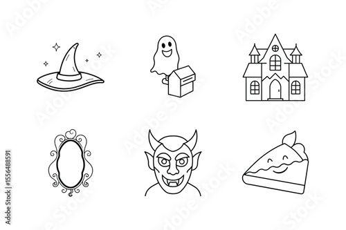 Halloween icons