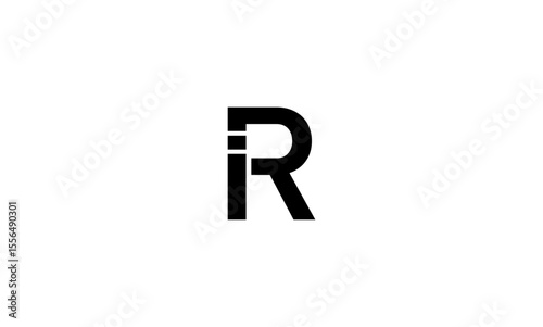 RI initial letters, monogram logo