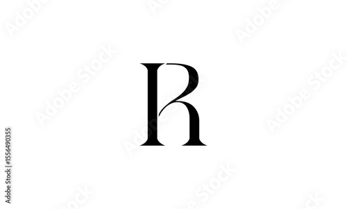 RI initial letters, monogram logo