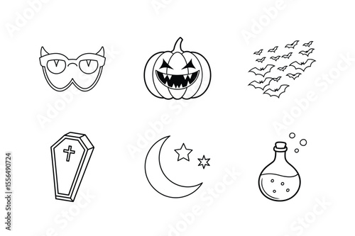 Halloween icons