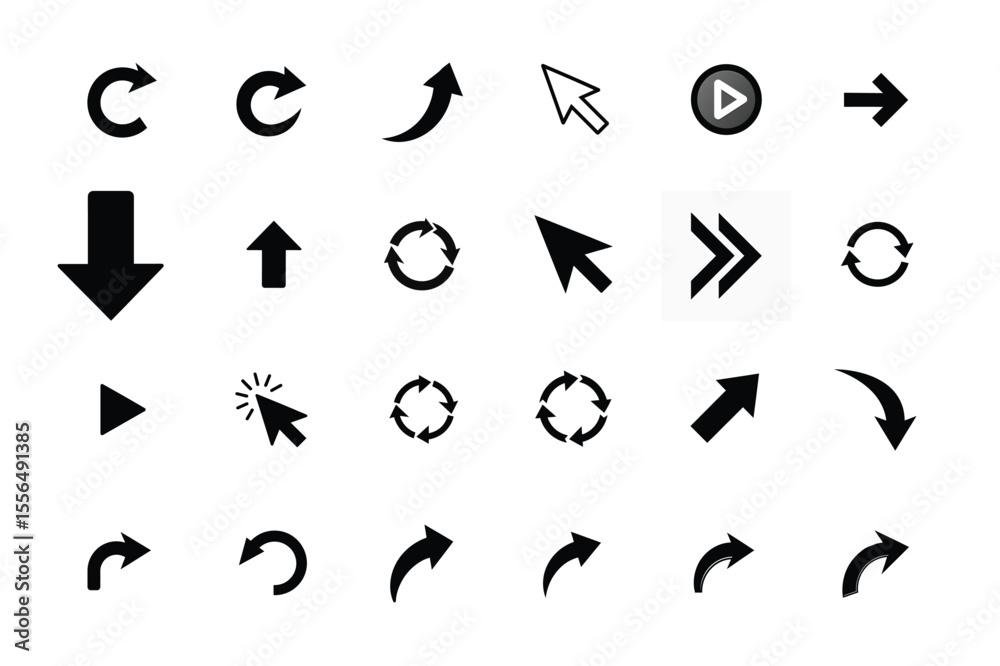 Fototapeta premium UI Icon Set