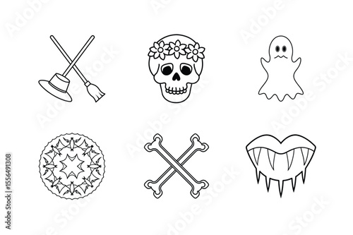 Halloween icons
