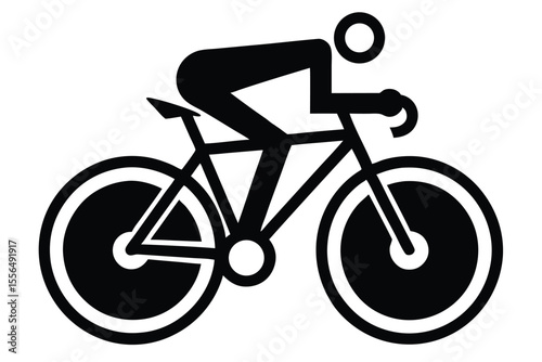 bicycle icon vector