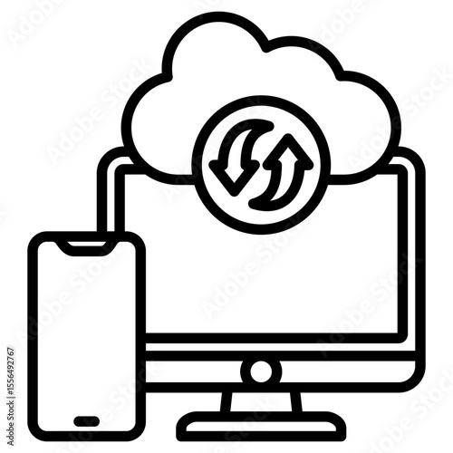 Syncing Icon