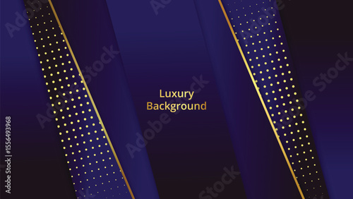 Elegant Luxury Background Design with Golden Ornamental Pattern – Vector EPS