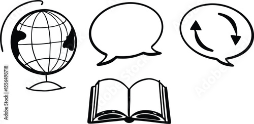 Language and Translation Icons