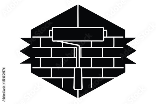 wall repair vector icon