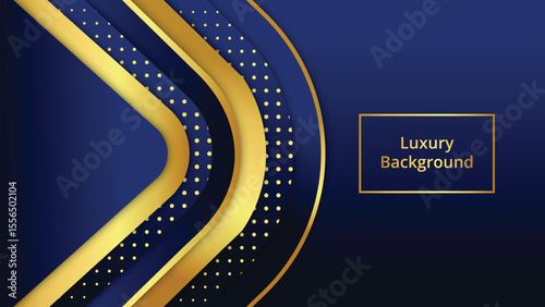 Elegant Luxury Background Design with Golden Ornamental Pattern – Vector EPS