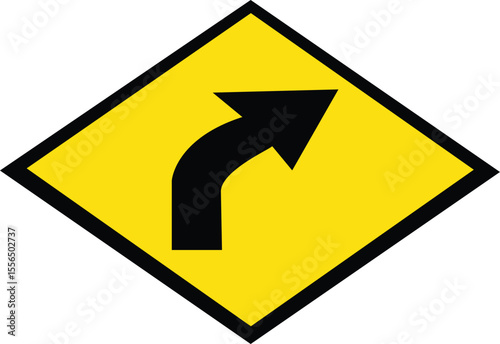 Warning sign of traffic signal isolated. Traffic  icon vector on yellow square sign. Creative traffic light sign template
