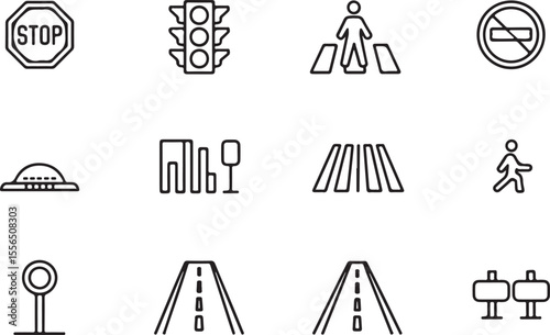 Essential Roadway Symbols A Comprehensive Guide to Traffic Signs and Markings