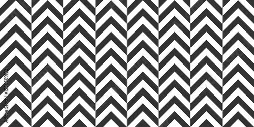 Seamless Chevron Arrow Pattern in Dark Gray