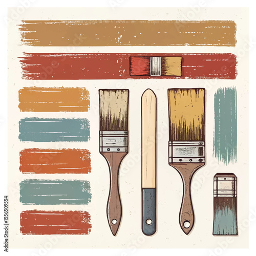 Brush strokes vector. brush. Set of text boxes. Paintbrush collection. Grunge design elements. Dirty texture banners. Set of rectangle shape brush strokes. Painted rectangles and long strokes