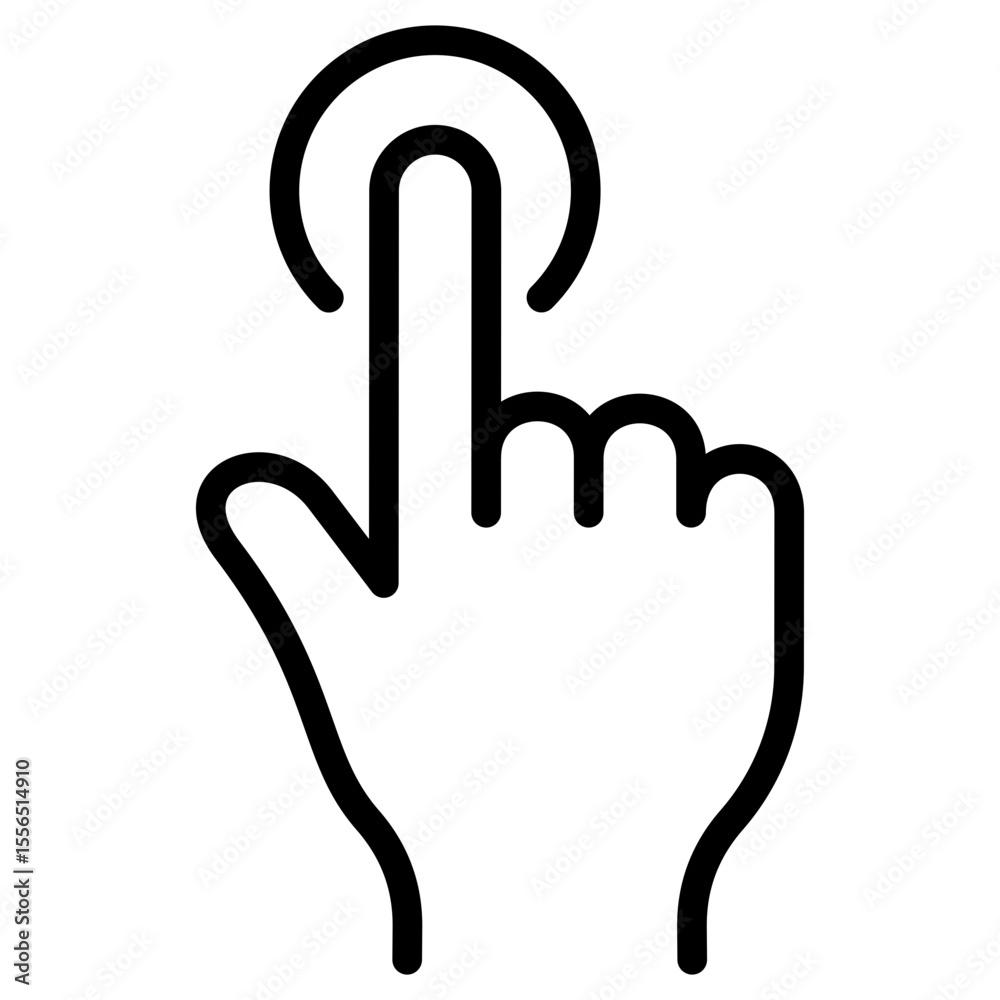 Obraz premium Touch Icon