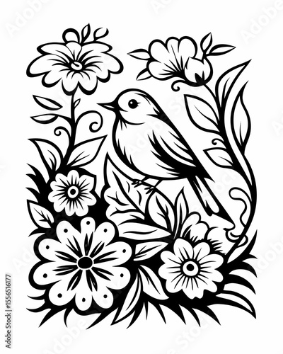 floral design element