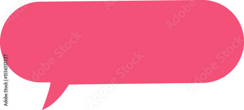 Blank empty speech bubble chat icon. Retro colorful special offer design elements, chat emblem, black callout sign Isolated on transparent background. Vector illustration for web app.