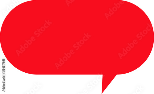 Blank empty speech bubble chat icon. Retro colorful special offer design elements, chat emblem, black callout sign Isolated on transparent background. Vector illustration for web app.