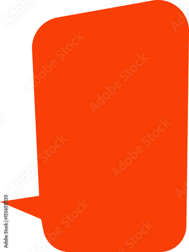 Blank empty speech bubble chat icon. Retro colorful special offer design elements, chat emblem, black callout sign Isolated on transparent background. Vector illustration for web app.